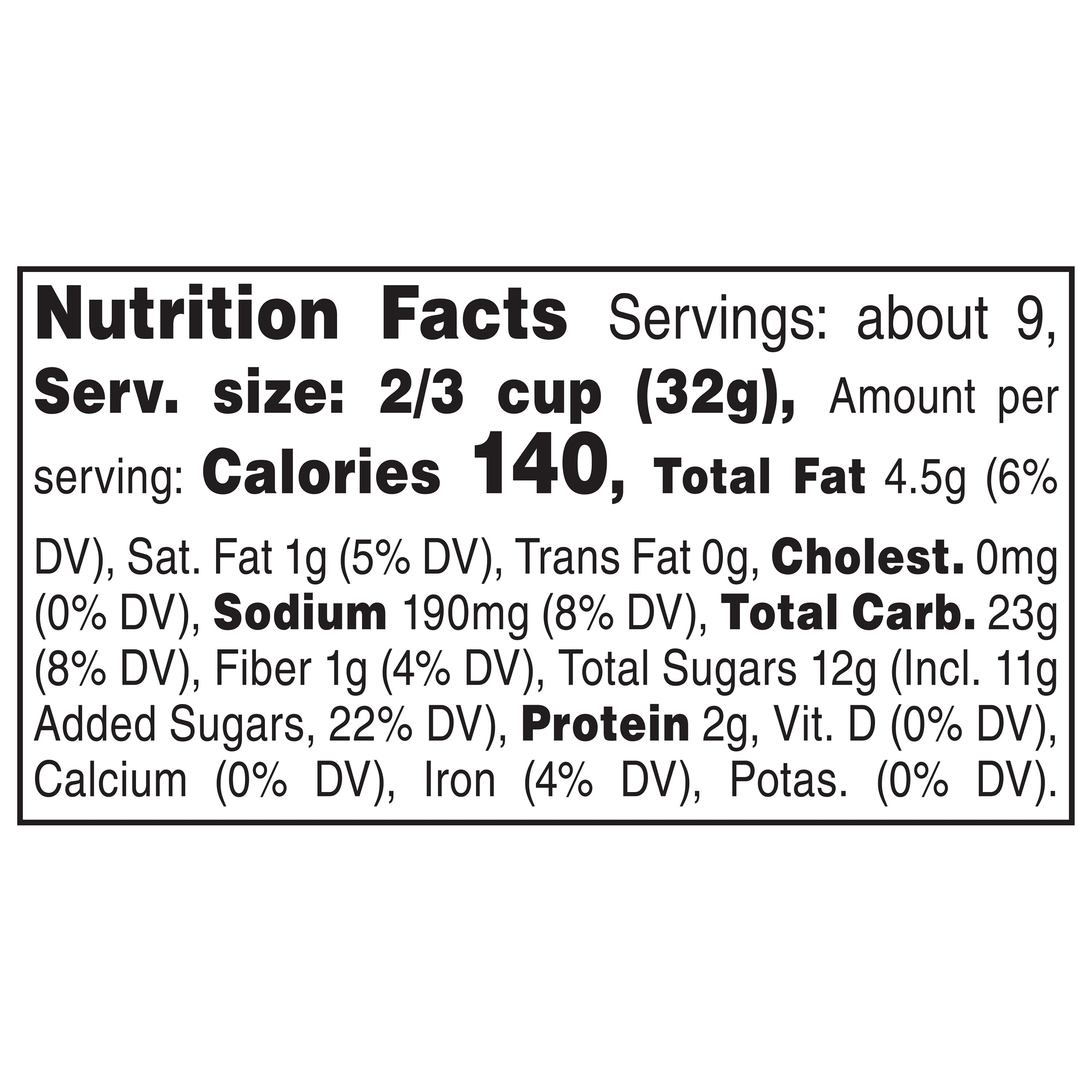 Freshness Guaranteed Candy Bar Snack Mix in Football-Shaped Container, 9 oz (Shelf Stable)