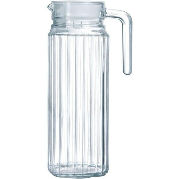 Arcoroc Quadro Fridge Pitcher with Lid 110cl, 1 Pitcher, White