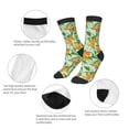 thumbnail image 3 of Fuzoiu Tangerine Print Kids Socks For Boys Girls,Grip Crew Socks with Non Slip,Lightweight Stretch Crew Socks,Toddlers Crew Boot Socks, 3 of 5