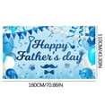 thumbnail image 2 of PVCS 70x35in Father's Day Background Cloth 2021 New Party Decoration Banner, 2 of 6