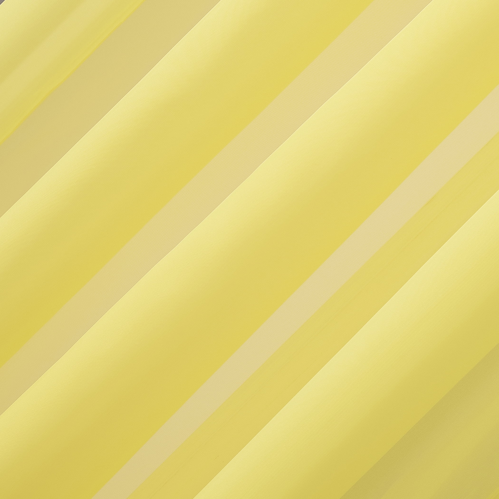 No. 918 Calypso Voile Sheer Grommet Curtain Panel, 59"x63", Lemon Yellow