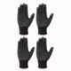 thumbnail image 1 of Men's Winter Gloves: 2 Pairs Nylon Ski Mittens for Outdoor Activities, 1 of 3