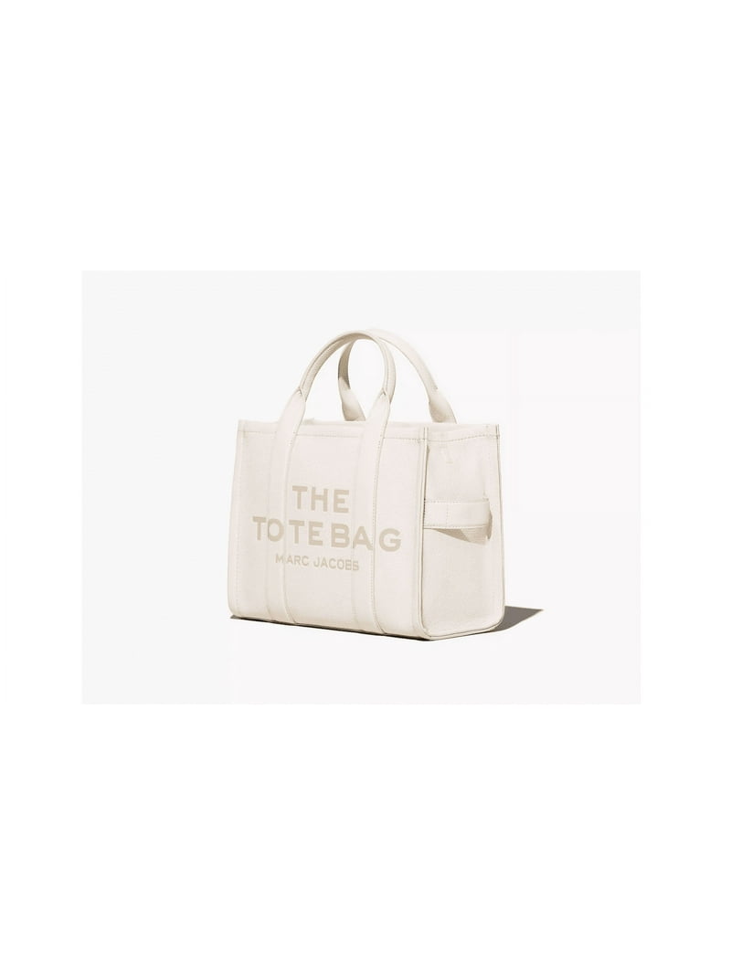 Marc Jacobs The Leather Medium Tote Bag - Cotton/Silver