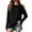*Black, variant on ClodeEU Women's Crew Neck Cutout Cold Shoulder Cable Knit Long Sleeve Sweater Top,Casual Loose Blouse Black,Women's Plus L