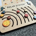 thumbnail image 3 of Explore the Solar System with this Fun Wooden Puzzle - Perfect Educational Gift for Kids!, 3 of 4