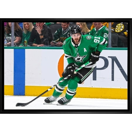 Tyler Seguin 20x29 Framed Canvas Dallas Stars - Officially Licensed NHL Wall Art