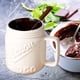 thumbnail image 4 of Taza para fondue de chocolate con tenedor, calentador portátil, taza para fondue, taza para derretir chocolate Blanco, 4 of 8