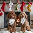 thumbnail image 4 of Dog Bandana 2 Pack,White Cow Milk Pattern Bandanas for Dogs,Cat Bandana,Small/ Large Dog Bandana 2 Size,Dog Bandanas Girl Boy, 4 of 5