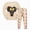 A89-Beige, variant on Ccpelsie Toddler Pajamas Girls Boys Pajamas for Kids Fall Winter Snug Fit Long Sleeves Pjs Set Pink,2-3 Years