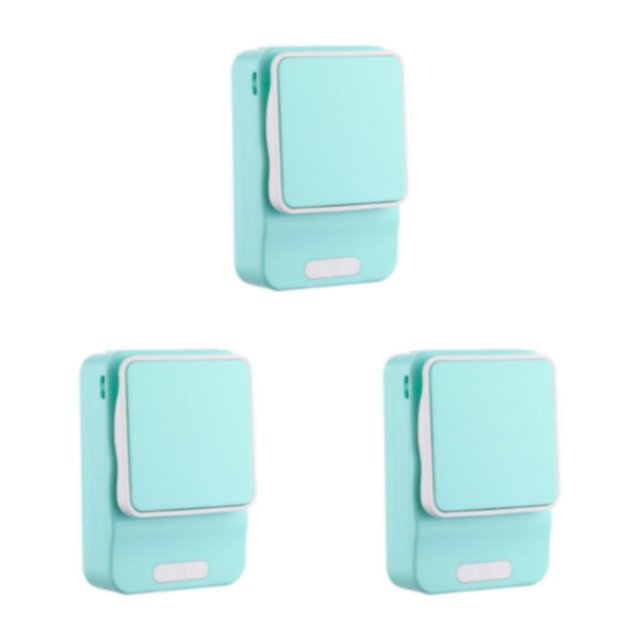 maskred Ventilateur Portable Mini à Pince pour Maison Personnel 60 USB Extérieur Vert Type 2 3Set