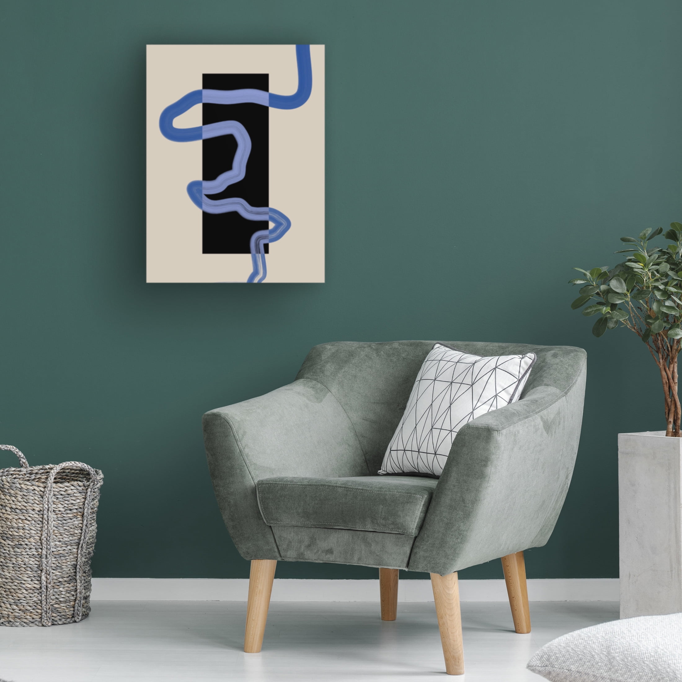 Trademark Fine Art Elena Ristova  Indigo42 Canvas Wall Art