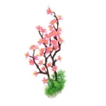 thumbnail image 1 of Fish  Flower Decor, Easy To Clean Resin Base Landscape Plum Blossom Artificial Aquarium Flower Soft Texture Exquisite  For Fish  Pink,Purple, 1 of 8