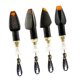 thumbnail image 2 of 4 luces intermitentes universales para motocicleta de 12 V para accesorios de motocicleta Negro, 2 of 9