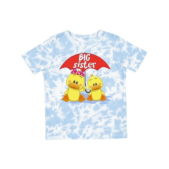 Inktastic Big Sister Duck Girls Toddler T-Shirt