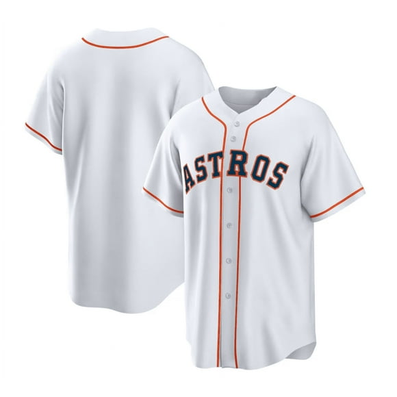 Maillot de Baseball Houston Astros Homme ALTUVE 27 BREGMAN 2 Nom de Joueur Adulte Sport