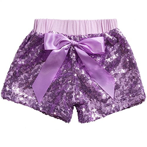 Cilucu Baby Girls Shorts Toddler Sequin Shorts Sparkles on Both Sides