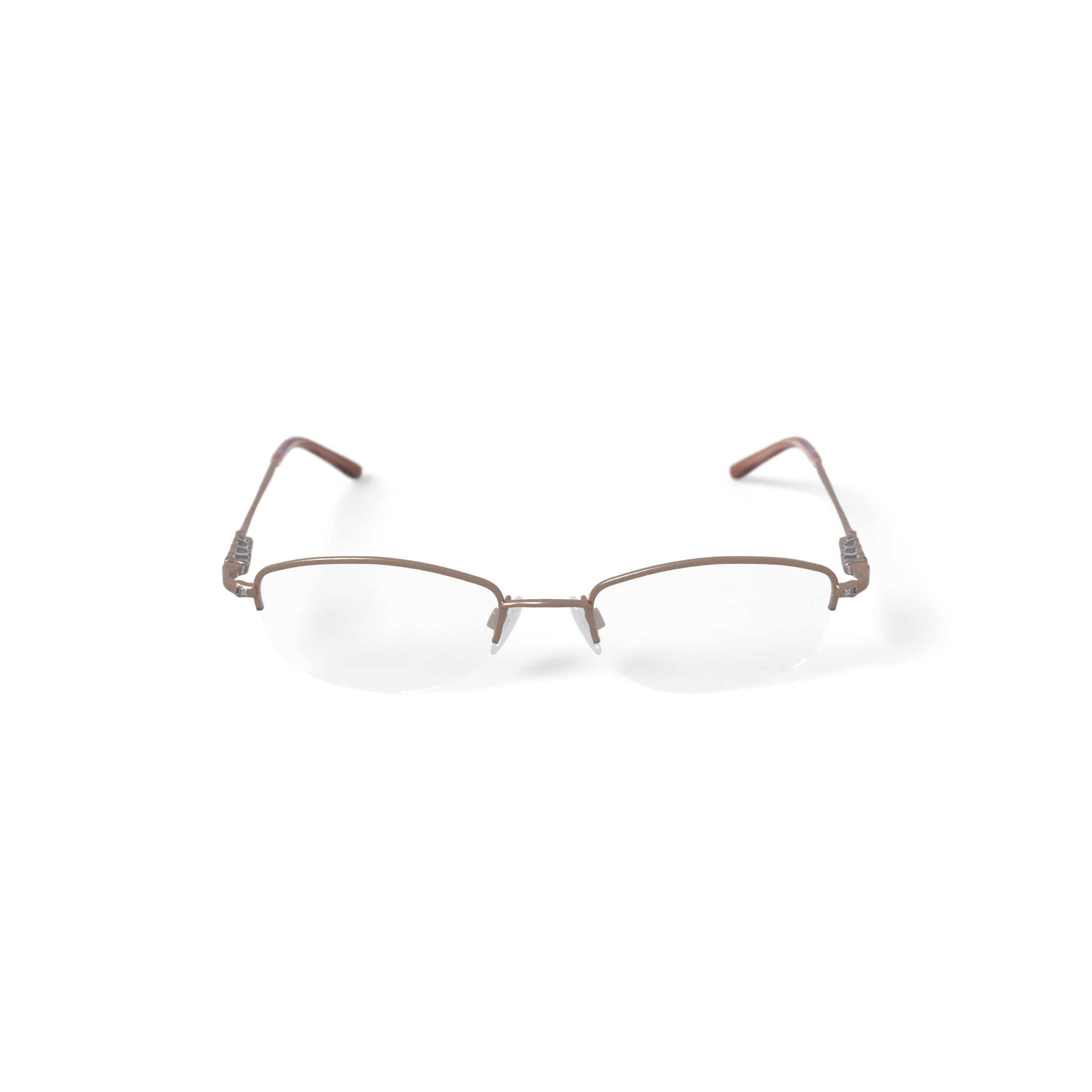 Sophia Loren Women's M163 Oval Prescription Eyeglasses with Case, Gold
