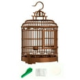 thumbnail image 4 of Jaula de pájaros de lujo, jaula portátil para mascotas, casa para mascotas, jaula para loros, jaula para pájaros estilo B, 4 of 9