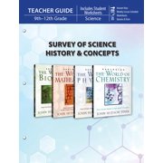 Master Books-Survey Of Science History & Concepts Teacher Guide (9Th - 12Th Grade)