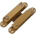 thumbnail image 1 of y Invisible Door Hinge Small Hidden Hinges Hidden Pivot Hinge Hidden Door Hinges Hidden Closet Door Hinges Toy Chest Hinges Hidden Hatch Hinges Heavy The Cross Door Accessories Metal, Gold Gold, 1 of 5