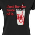 thumbnail image 3 of Diet Coke - Just For The Taste Of It - Juniors Fitted Graphic T-Shirt, 3 of 5