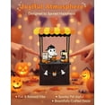 thumbnail image 5 of 12" Halloween Ghost Coffee Stand Figurine, Halloween Decoration Spooky Cute Resin Ornament, Mini Ghost Coffee Shop Tabletop Decor For Kitchen Shelf Mantel, 5 of 7