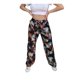 thumbnail image 1 of Pack de 3 pantalones de algodón fino para mujer, varios diseños, 1 of 3