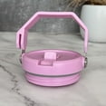 thumbnail image 2 of Replacement Flip-Top Lid for 40oz Insulated Tumblers – Leak-Resistant Lid with Removable Carry Handle and Reusable Straw, 2 of 4