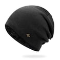 thumbnail image 2 of BRDFRL Unisex Sky Madrid Knitted Wool Beanie Winter Hat for Cold Fleece Line Beanie Warm Thermal Skull Caps for Men Women, 2 of 3