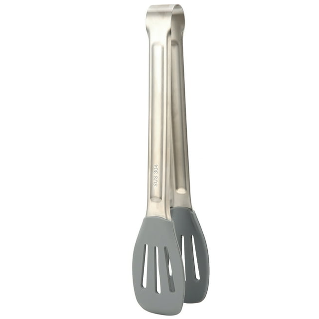 Pinzas de Cocina ANGGREK Acero Inoxidable 304 Silicona 24x4,9 cm