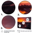 thumbnail image 3 of Designart "Volcanic Landscape of Hawaii II" Hawaii Art Living Room Set, 3 of 5