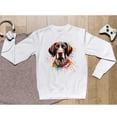 thumbnail image 5 of Watercolor Drip German Shorthaired Pointer Pop Art Colorful Portrait Artwork Sweatshirt Unisex Merch GSP Lover Dog Gift - 01009, 5 of 6