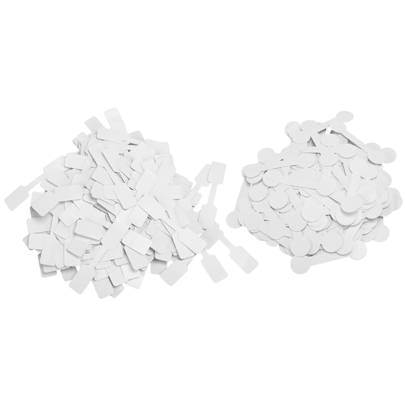 600 Pieces Blank Jewelry Price Tags Stickers Self Adhesive Short