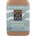 thumbnail image 1 of One With Nature Jabón de barro mineral del Mar Muerto con aceite de argán y manteca de karité, 7 oz (paquete de 6), 1 of 4