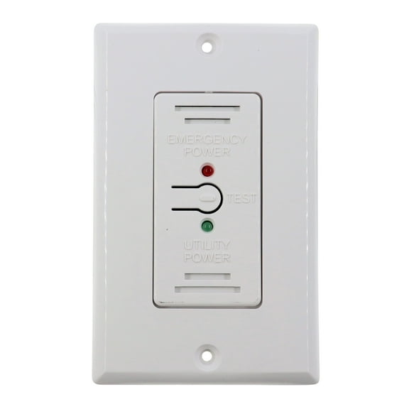 LVS Controls EPC-2-D Emergency Power Control Switch, 120-277V, 20A, White