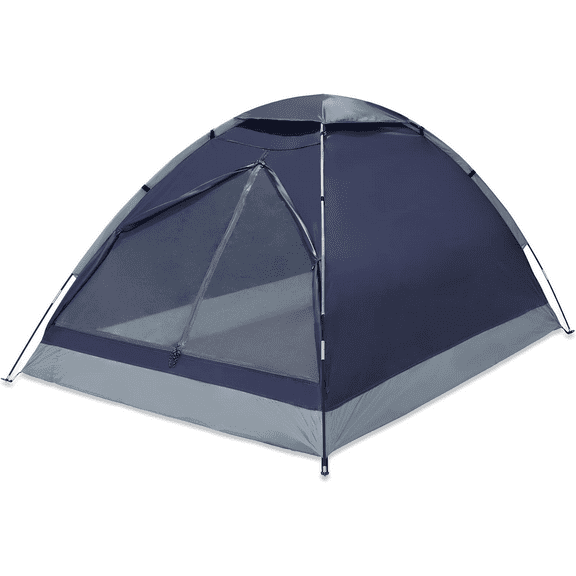 Tents for Camping 2 Person Camping Dome Tent, Waterproof,Spacious, Lightweight Portable Backpacking Tent for Outdoor Camping/Hiking Navy Blue