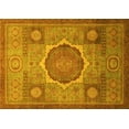 thumbnail image 1 of Ahgly Company Indoor Rectangle Oriental Yellow Modern Area Rugs, 7' x 9', 1 of 4