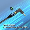thumbnail image 4 of USB C To DC Power Adapter, Type C Female To 5.5x2.5mm DC Adapter Portable 100W 18.5-20V  For Laptop, 4 of 8