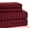 Burgundy, variant on 1000 TC Sheet Set Comfort Fitting 100 % Cotton - - King Size - Striped COLORS - 4 Pieces - { White } Easily Deep Pocket 20" Inches By KM LINEN