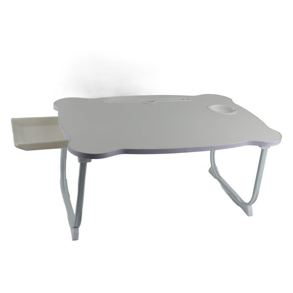 Table Bed Folding Table Portable Cute Breakfast Tray Lap Standing Notebook Desk for Home Dormitory