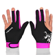 thumbnail image 2 of Guantes de billar de cinco colores con impresión de silicona, guantes de billar de un solo color, 2 of 5