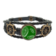 thumbnail image 1 of Abalone Aquatic Marine assemblage Pulsera marina tejida en cuero, 1 of 4