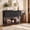 Black, variant on Homieasy 42" Farmhouse Console Table with Power Outlets, Narrow Entryway Sofa Table with Drawers and Shelves for Living Room, Hallway, White & Walnut