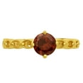 thumbnail image 4 of 18K Gold Over Brass Hessonite Garnet - Madagascar Ring s.6 Jewelry RM-1762 TGR1030_A_6, 4 of 6