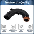 thumbnail image 4 of Unique Bargains Engine Air Intake Hose for BMW 5 6 7 Series X5 X6 E70 E71 F02 F06 F07 F12 Left Air Intake Duct No.13717577452 Plastic 1 Pc, 4 of 7