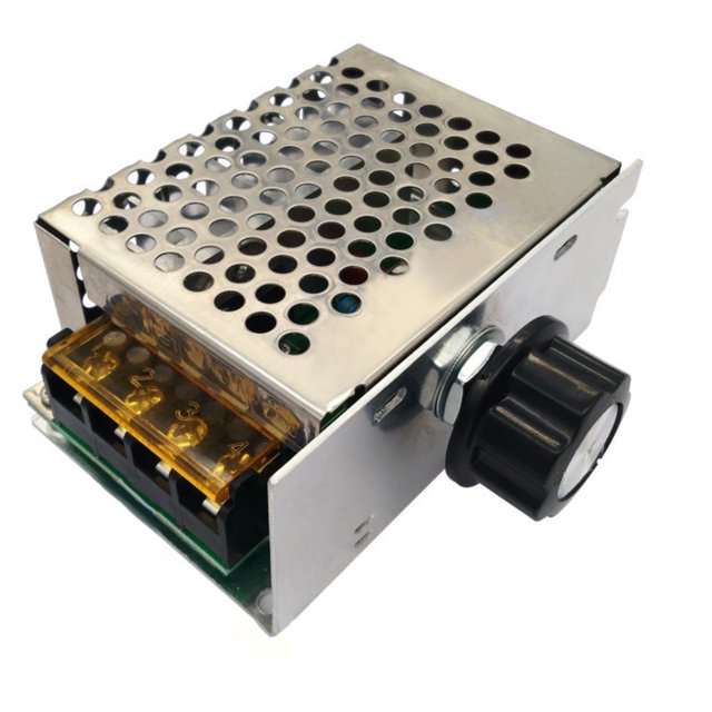 Régulateur de Tension Électronique 4000W, Interrupteur de Contrôle de Température