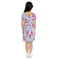 thumbnail image 2 of Bluey Girls Print Skater Dress with Short Sleeves, Sizes 4-12, 2 of 9