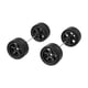 thumbnail image 1 of 2 ruedas y neumáticos RC a escala 1/64, fácil instalación, pieza RC resistente con llanta para modelos de automóviles, niños, adultos, coleccionistas negro, 1 of 10