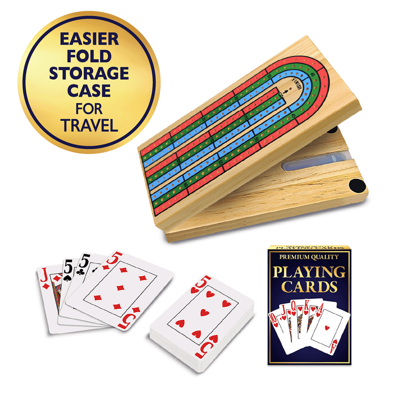 Classic Game Collection Cribbage Strategy Board Game photo 5