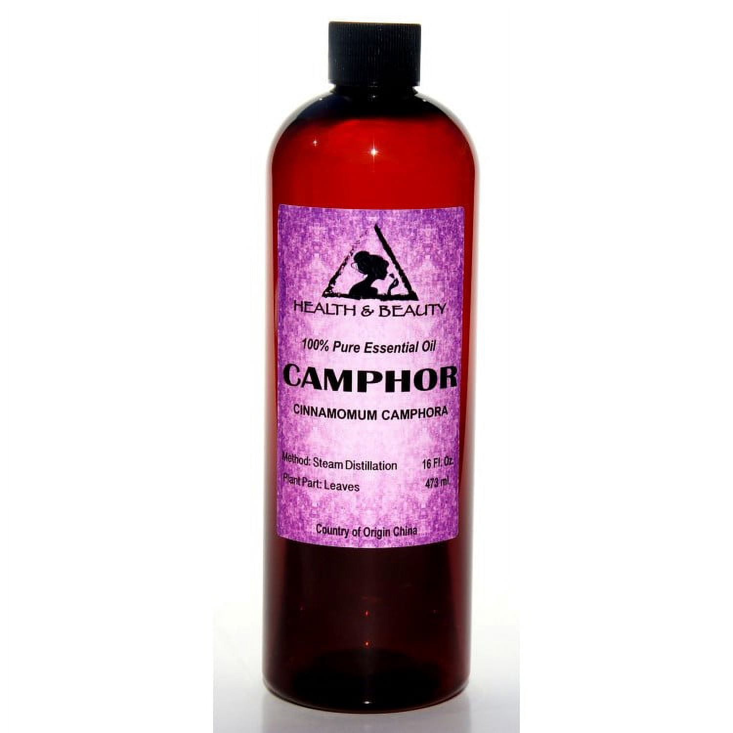 CAMPHOR ESSENTIAL OIL AROMATHERAPY 100% PURE NATURAL 16 OZ